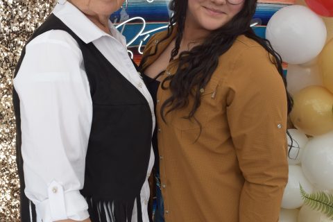 Angélica Borrego e Irlanda Íñiguez.
