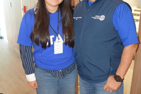 Mariela Navarro y Héctor Navarro.