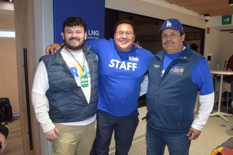 Missael Orozco, David Cuevas y Héctor.