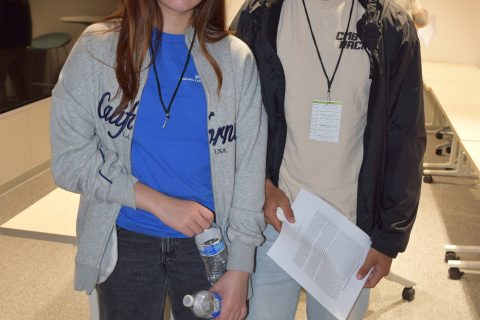 Elena Fernández y Axel Navarro. 