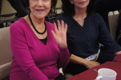 María Eugenia Bonifáz y Laura Chanes.