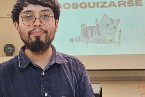 Iván García Mora se encargó de guiar el taller. 
