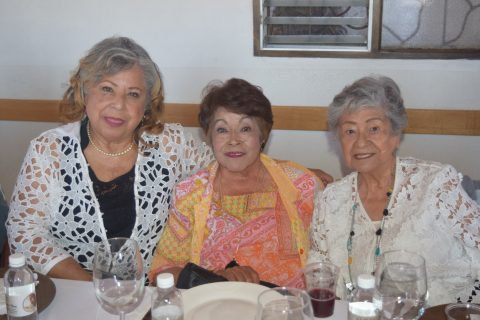 Francis Padilla, Susana Barquera y Astrid Gutiérrez.