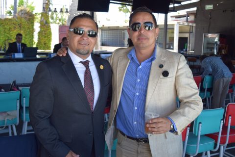 Jorge Luis Juárez e Irving Berrón. 