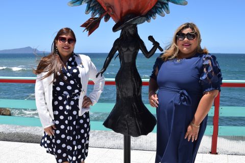 Dulce Reynoso y Dulce Huerta. 