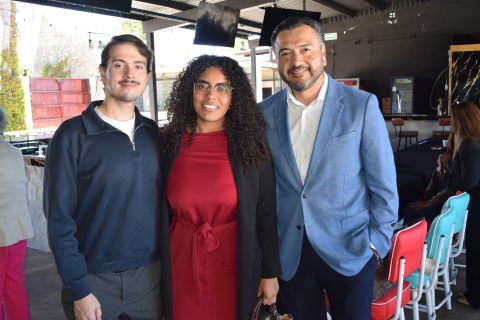 Marvin Mayne, Karla Díaz y Aaron Victorio. 