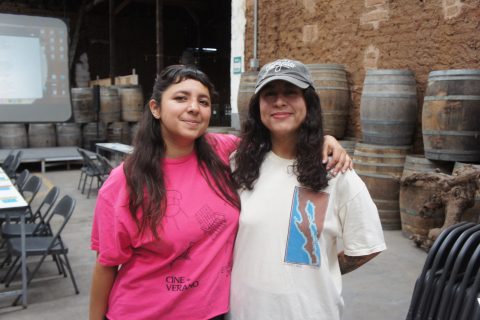 Betania Vázquez y Amapola González.