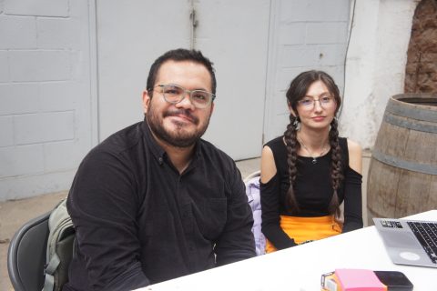Marcos Vizcarra y Alexandra Figueroa.