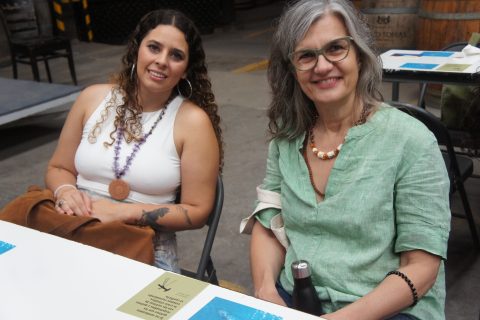 Sofía Salinas y Cristiane Burkhard.