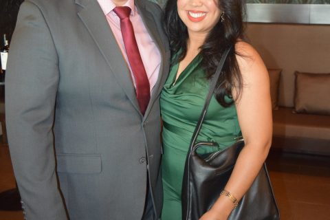 Daniel De los Santos y Fernanda Camargo. 