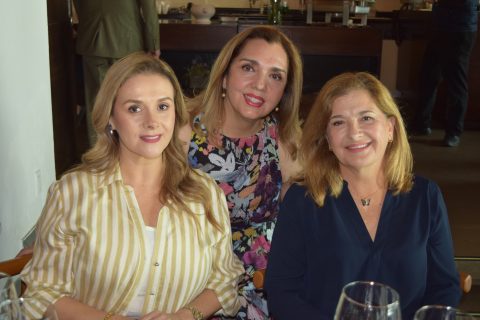 Alejandra Ulloa, Faviola Romero y Sara Elena Fernández. 