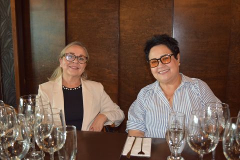 Karla Pujol y Ana Alvarado. 