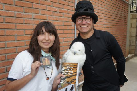 Abril Ontiveros y Alex García.