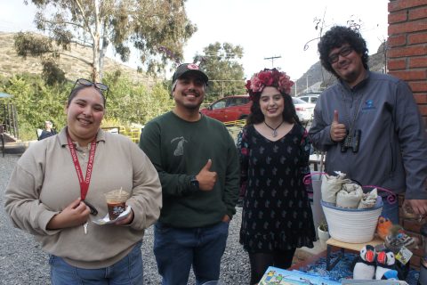 Mariela Gálvez, Carlos Calderón, Paola Sánchez y Horacio Real.