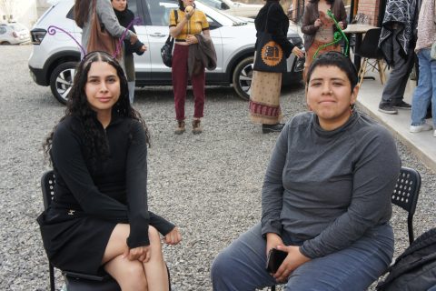 Laura y Alejandra.