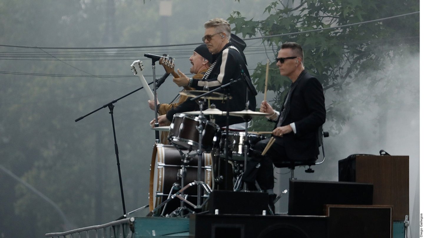 U2 agradece a la gente de México