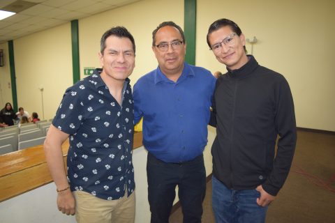 Daniel Palacios, Gerardo Ortega y Joatam De Basabe. 