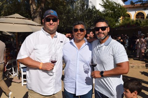 Héctor Carrillo, Javier Vera y Daniel Bibayoff.