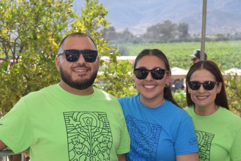David Covarrubias, Itzel Covarrubias y Andrea Veloz. 