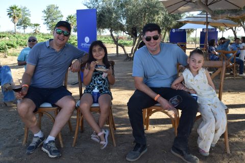 Raúl Rangel, Luciana, Gabriel Echegaray y Alison.