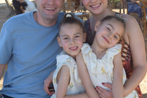 La familia Echegaray posó para la cámara de VIDA.
