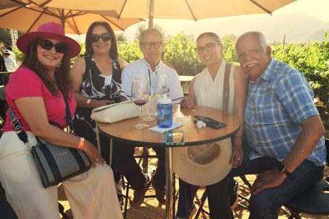 Flora Torres, Guadalupe Beltrán, César Cuevas, Cynthia Castillo y Julio Salinas.