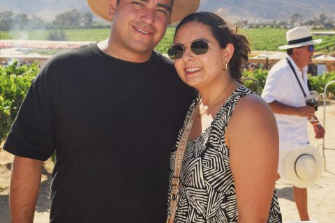 Ricardo Santiago y Marian Rosas.