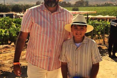Fidel Murillo y Luca.