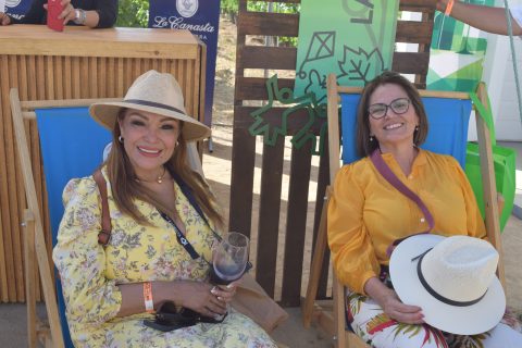 Rosy Pulido y Elvira Cruz. 