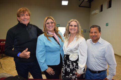 Javier Márquez, Lili Salcedo, Mayra Plascencia y Genaro Martínez. 