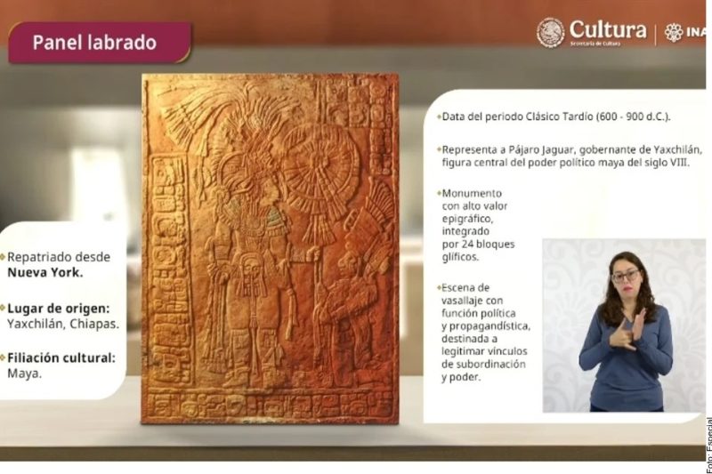 Presume INAH récord en recuperación de piezas