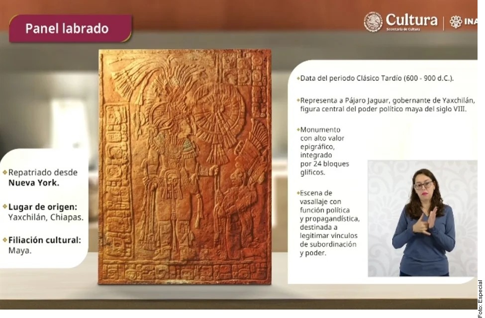 Presume INAH récord en recuperación de piezas