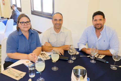 Claudia Ramos, Salomón Ruiz y Víctor Moreno.