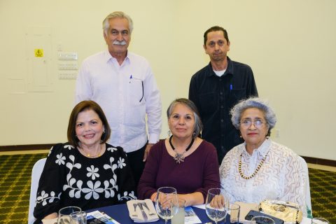 Miguel Lanz, Joel Villavicencio, Rosa de Lanz, Leticia Zepeda y Elsa Viniegra.