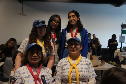 Mary Terán, Estela Escarone, Paulina, Monse y Sysha.