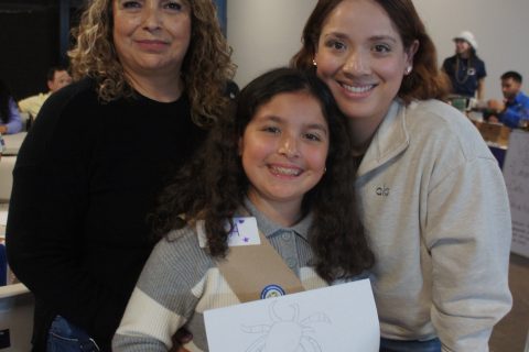 Irma, Laura y Lía.