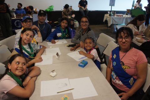 María, Valeria, Esthela, Juan Carlos, Romina, Martha, Saraly y Elizabeth.