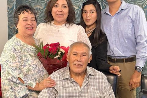 Ana Baeza, Laura García, Anahi García, Diego Solorzano y Rafael García.
