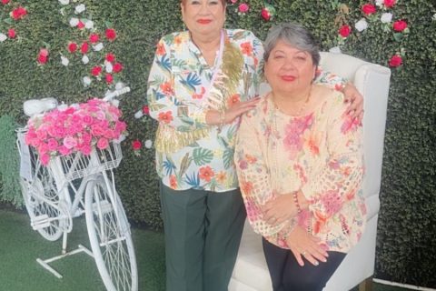 Graciela Zazueta y Lidia García. 