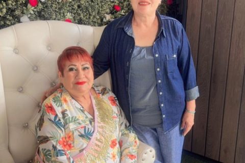 Lidia García y Concepción Heredia.