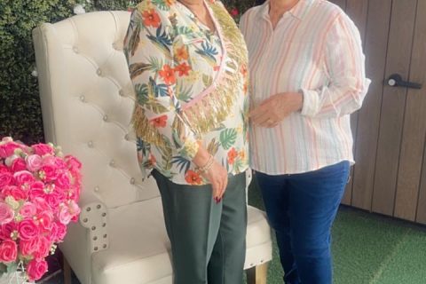 Lidia García y Marina Parra.