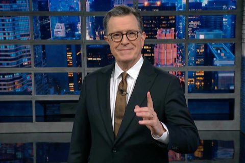 Golpea a Colbert fin de su programa