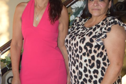 Lidia Duarte y Karla Téllez.