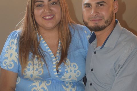 Oveth Espinoza y Jordan Márquez.