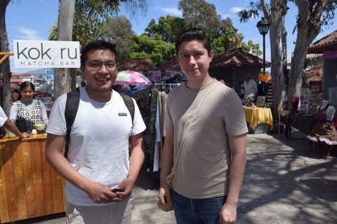 Emmanuel Tenorio y Víctor Gómez. 