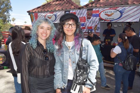 Tamara Loredo y Nelssy Arce. 