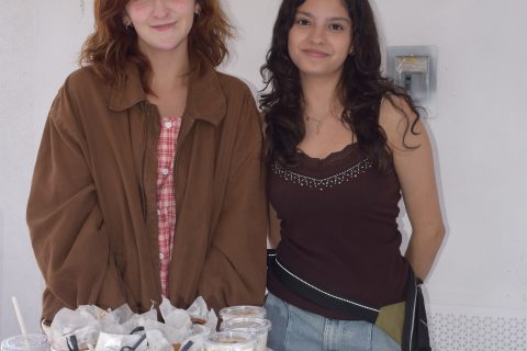 Katherine y Camila. 