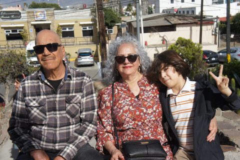 Humberto Castillo, Ofelia Godoy y Romeo.