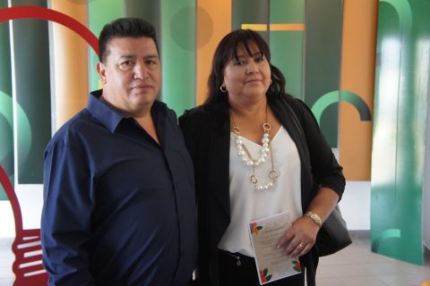 Jorge González y Patricia López.