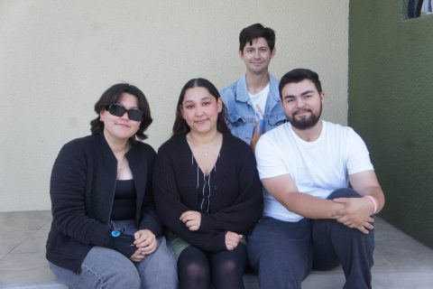 Isabela Ruvalcaba, Natalie Ruvalcaba, Ricardo Escalera y Víctor Lozano.